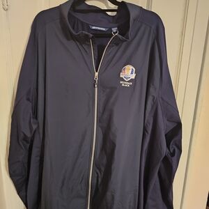 Cutter & Buck Navy Performance Jacket Ryder Cup 2025 New